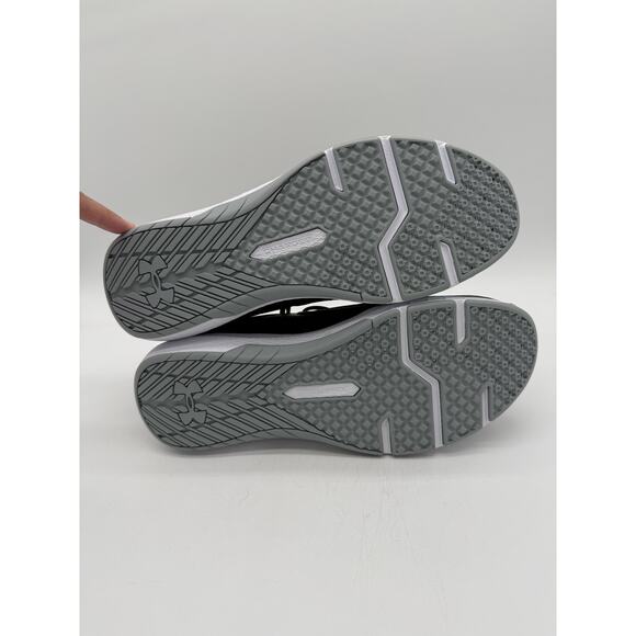 Under Armour UA Charged Commit TR 3 Black White Men Cross Training 3023703-001 - Picture 7 of 8